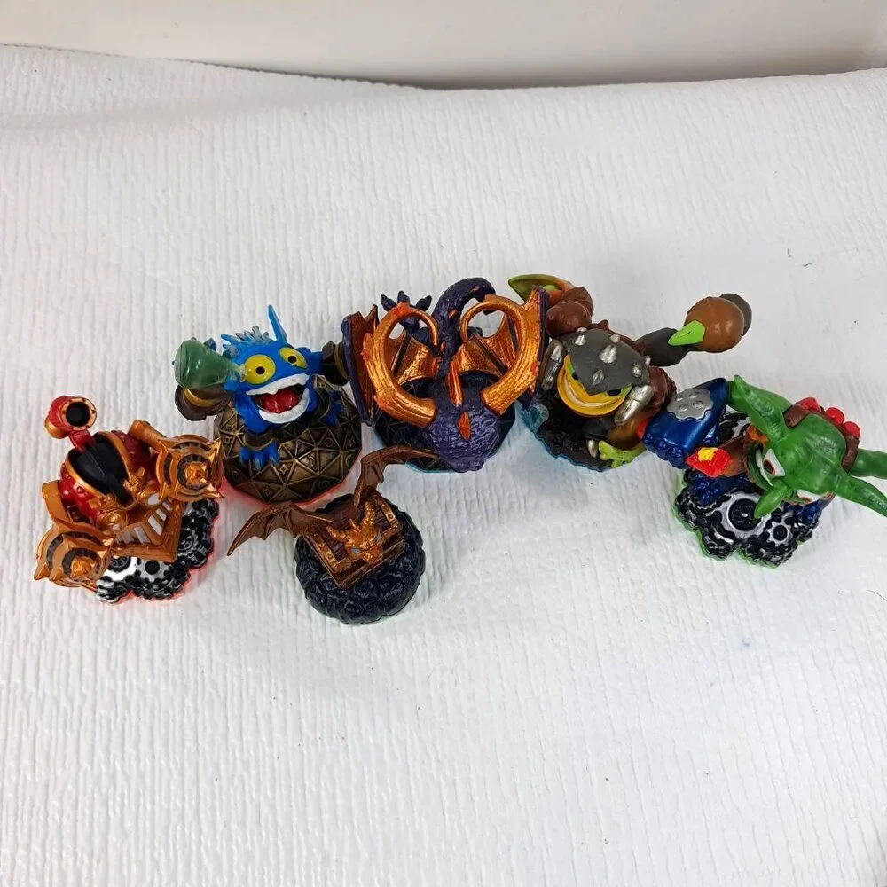 Skylanders set 6 figurines Giants Swap Force Spyro's Adventure Drill‎ Sergeant